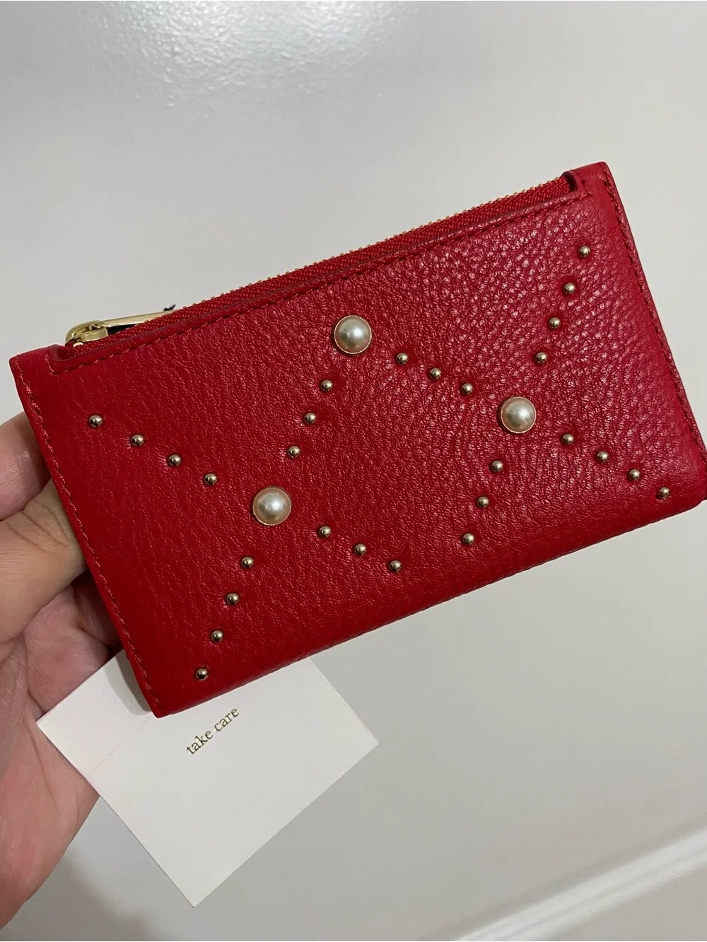NWT! Kate Spade Hayes Street Mikey Pearl Wallet